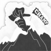 Champ - ASL-Design Aufkleber (Vorderseite)