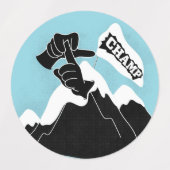 Champ - ASL-Design Etiketten (Design 1)