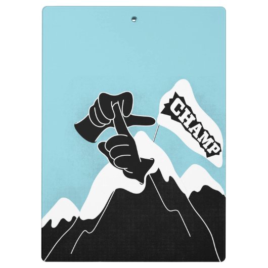 Champ - ASL-Design Klemmbrett (Rückseite)