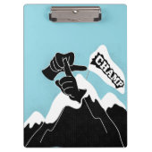Champ - ASL-Design Klemmbrett (Vorderseite)