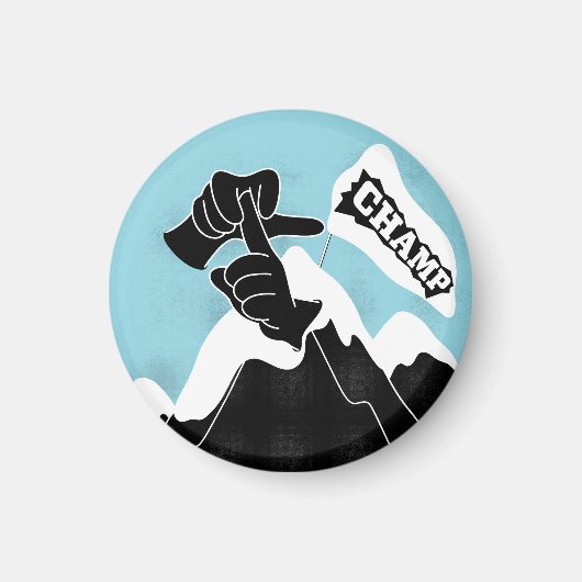 Champ - ASL-Design Magnet (Vorne)