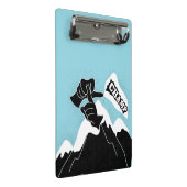 Champ - ASL-Design Mini Klemmbrett (Schrägansicht)