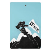 Champ - ASL-Design Mini Klemmbrett (Rückseite)