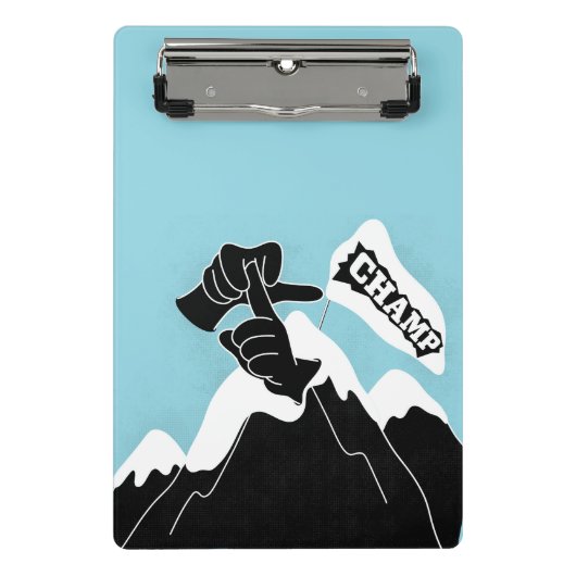 Champ - ASL-Design Mini Klemmbrett (Vorderseite)