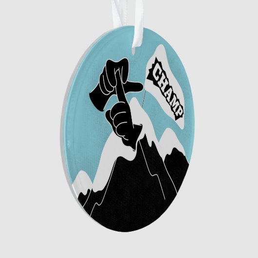 Champ - ASL-Design Ornament (Vorderseite)