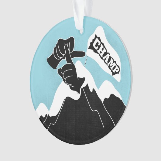 Champ - ASL-Design Ornament (Vorderseite)