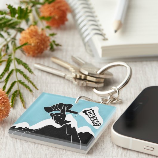 Champ - ASL-Design Schlüsselanhänger (Vorderseite rechts)