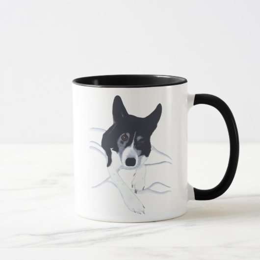 Champ Border Collie Dog Lover Tasse (Rechts)