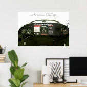 Champ Cockpit Poster (Heimbüro)