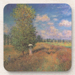 Champ de Coquelicots - Claude Monet - c1875 Getränkeuntersetzer