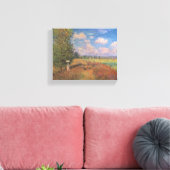 Champ de Coquelicots - Claude Monet - c1875 Leinwanddruck (Insitu (Wohnzimmer))