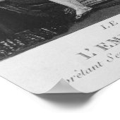 Champ de Mai oder Kaiser Napoleon I Poster (Ecke)