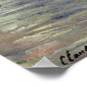 Champ de Tulipes en Hollande - Claude Monet - 1886 Poster (Ecke)