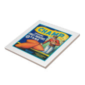 Champ Fruchtkäfigetikett Fliese (Seite)