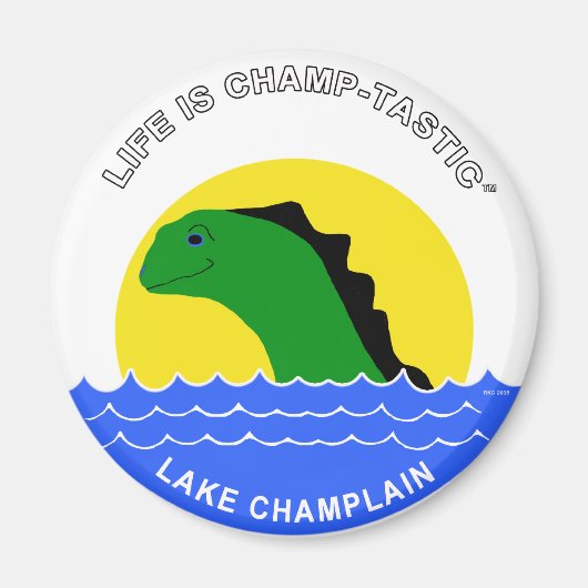 Champ geht überall hin magnet (Vorne)