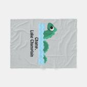 Champ, Lake Champlain Fleecedecke (Vorderseite (Horizontal))