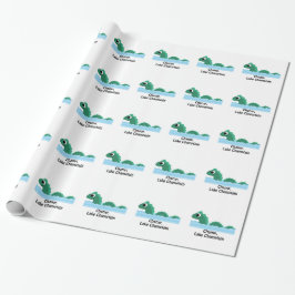 Champ, Lake Champlain Geschenkpapier