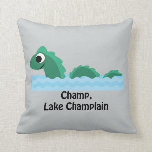 Champ, Lake Champlain Kissen