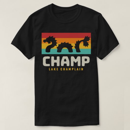 Champ Lake Champlain Monster T-Shirt (Design vorne)