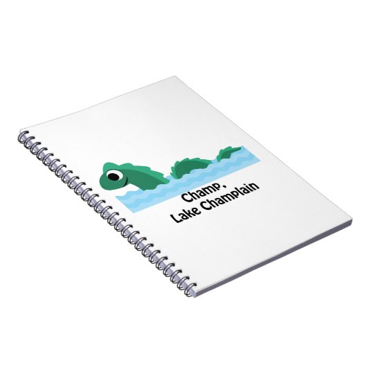 Champ, Lake Champlain Notizblock (Rechte Seite)