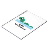 Champ, Lake Champlain Notizblock (Linke Seite)