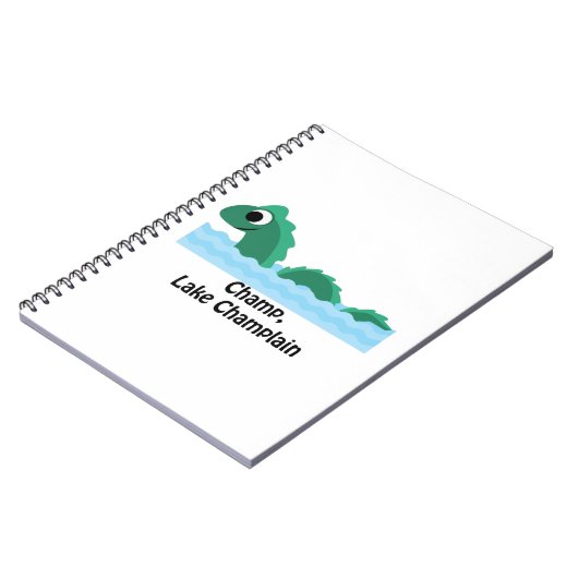 Champ, Lake Champlain Notizblock (Linke Seite)