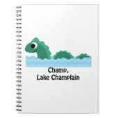 Champ, Lake Champlain Notizblock (Vorderseite)