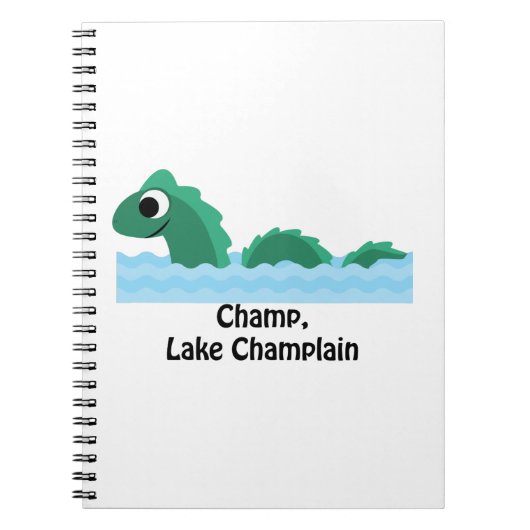 Champ, Lake Champlain Notizblock (Vorderseite)