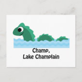Champ, Lake Champlain Postkarte (Vorderseite)