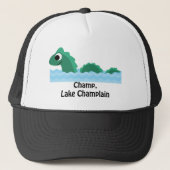 Champ, Lake Champlain Truckerkappe (Vorderseite)