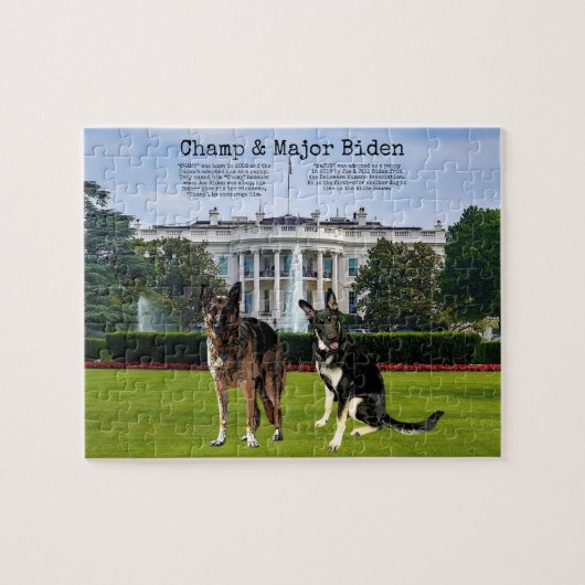 Champ & Major Biden, Puzzle (Horizontal)