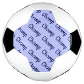Champ Pattern - Blau Fußball (Gedreht)