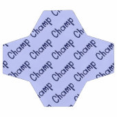 Champ Pattern - Blau Fußball (Flach)