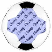 Champ Pattern - Blau Fußball (Vorderseite)