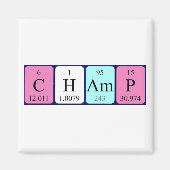 Champ-Periodenmagnet Magnet (Vorne)