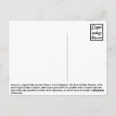 Champ Postkarte (Rückseite)