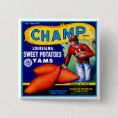 Champ Süßkartoffeln Button (Vorderseite)