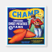 Champ Sweet Potato Magnet (Vorne)