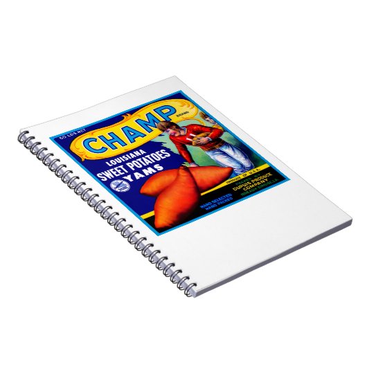 Champ Sweet Potato Notizblock (Rechte Seite)