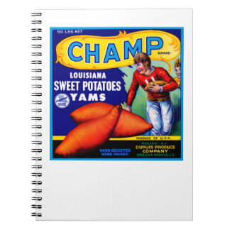 Champ Sweet Potato Notizblock
