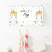 Champagne Bachelorette Posse Party Banner (Insitu)