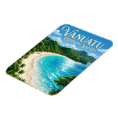Champagne Beach Vanuatu Magnet (Linke Seite)