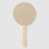Champagne Beige Fächer (Rückseite)