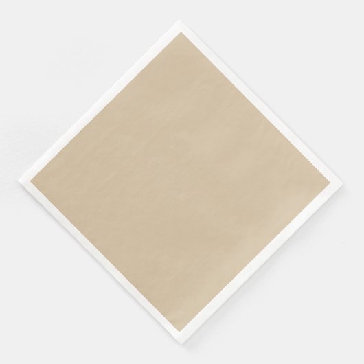 Champagne Beige  Serviette (Ecke)