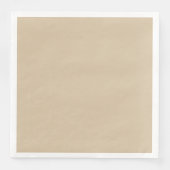 Champagne Beige  Serviette (Vorderseite)