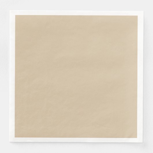 Champagne Beige  Serviette (Vorderseite)