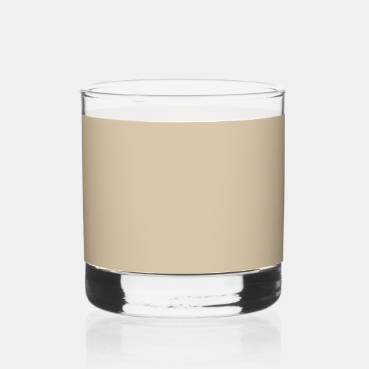 Champagne Beige Whiskyglas (Rechts)