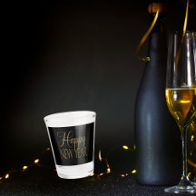 Champagne Black & Gold Silvester Party