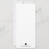 Champagne-Blase blaues modernes Einladung (Rückseite)