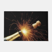 Champagne Bottle Fußmatte (Vorderseite)